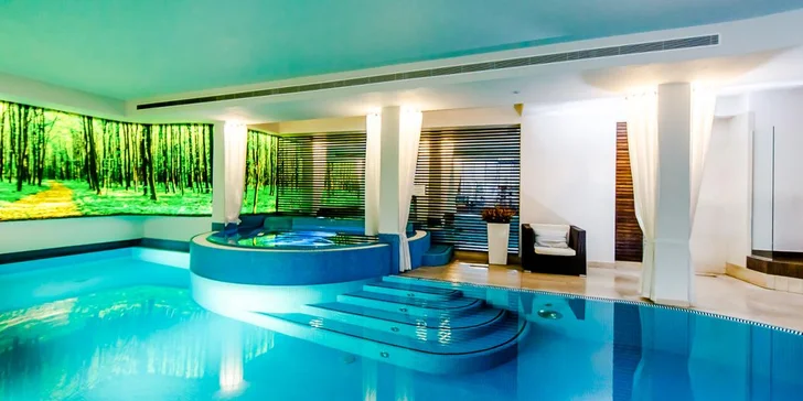 V hotelu pro vás vyjednali neomezený vstup do nádherné wellnes zóny, kterou najdete v hotelu Grand Hotel Butique (500 m).