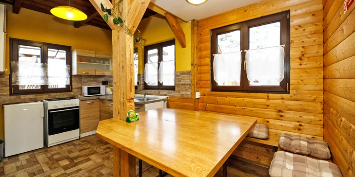 Kapacita každého apartmánu je 5 osob.