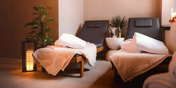V ceně máte také odpočinek ve wellness.