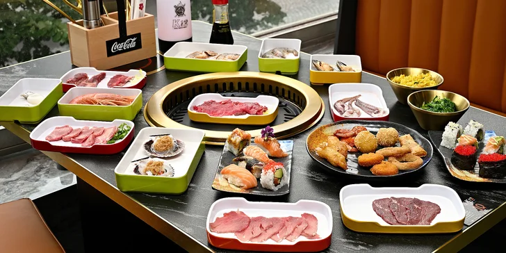 Nová all you can eat restaurace přímo na Václavském náměstí: sushi, wok i BBQ