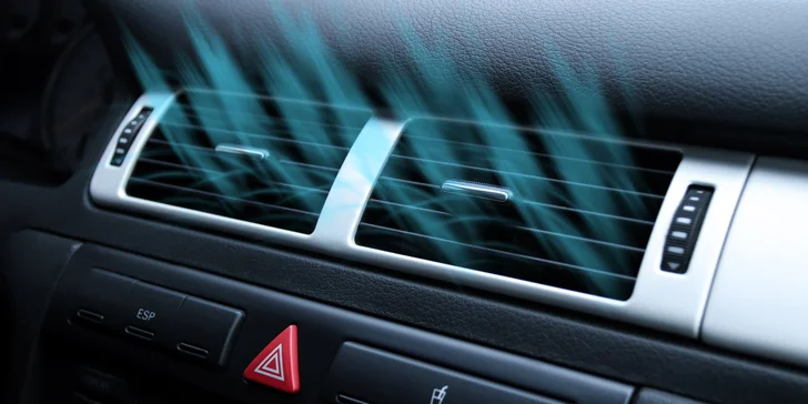 Kontrola a doplnění klimatizace automobilu i čištění ozonem