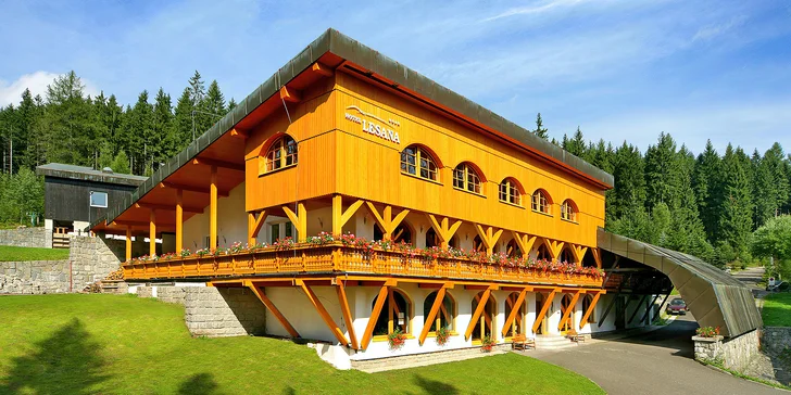 Pobyt ve Špindlerově Mlýně: polopenze, neomezeně wellness se saunou, vířivkou a bazénem
