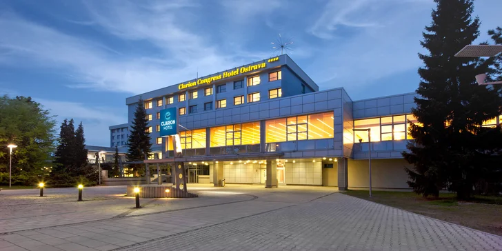 Pohodový pobyt v Ostrave: moderný hotel pri Vítkoviciach s raňajkami aj wellness