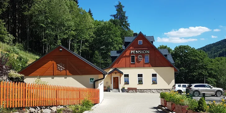 Apartmány ve stylovém penzionu v náruči Krušných hor se snídaněmi