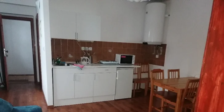 V klidu si tu tedy můžete uvařit oběd nebo večeři.