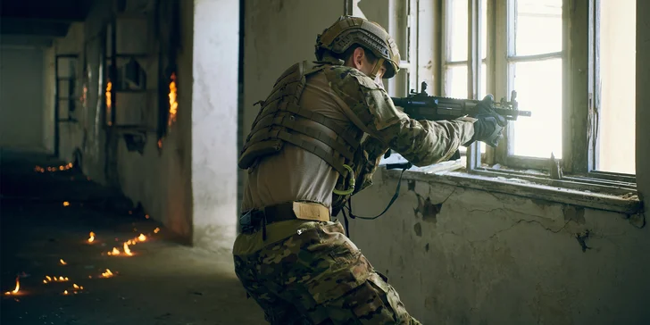 Poďte sa vyblázniť na AIRSOFT na ploche 1600 m² s inštruktorom a so zapožičaním kompletného vybavenia