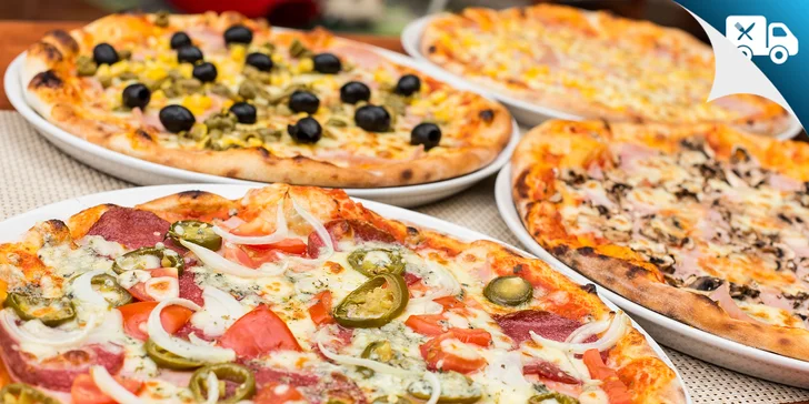 Klasická alebo bezlepková/bezlaktózová pizza na rozvoz či take-away