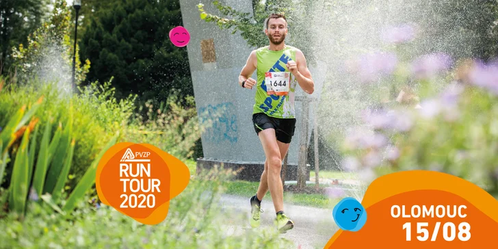 Startovné na RunTour 2020 v Olomouci s bonusy: 3, 5 nebo 10 km