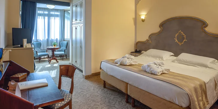 V kúpeľnom mestečku Abano Terme, kúsok od Padovy, na vás čaká elegantne zariadený hotel Abano Ritz.