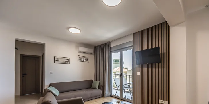 Väčšina apartmánov vás poteší výhľadom na more.