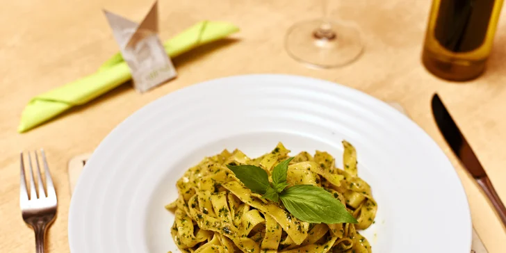A co takhle těstoviny al pesto? 
