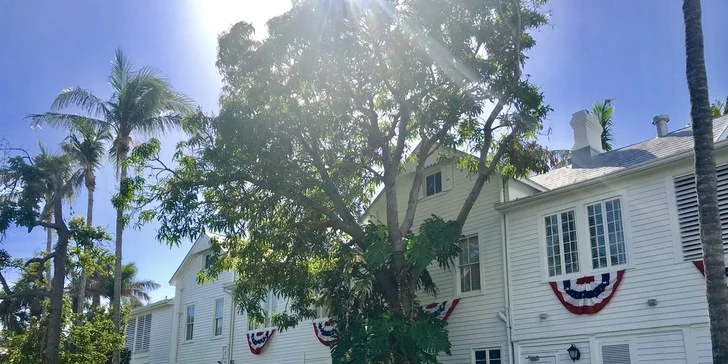 Na Key West uvidíte letní sídlo prezidentů USA Little White House.