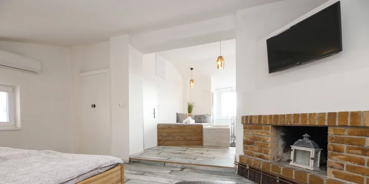 Do apartmánu si so sebou môžete vziať aj 1 dieťa. Prístelka tu však nie je vhodná pre dospelých.