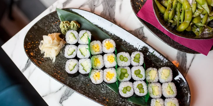 Lahodné sushi sety od majstra šéfkuchára