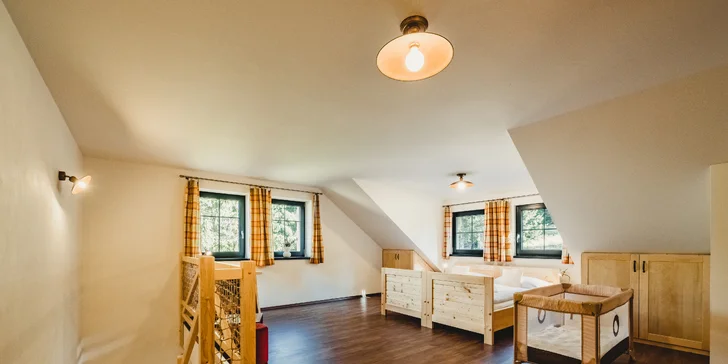 Apartmán Knížecí Pláně - ložnice