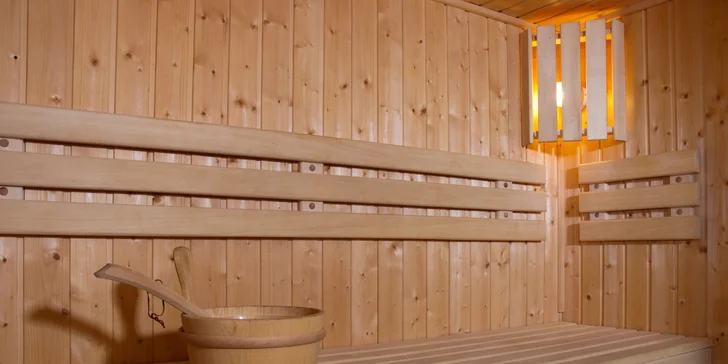 Hotel disponuje i saunou, ta není v ceně pobytu.