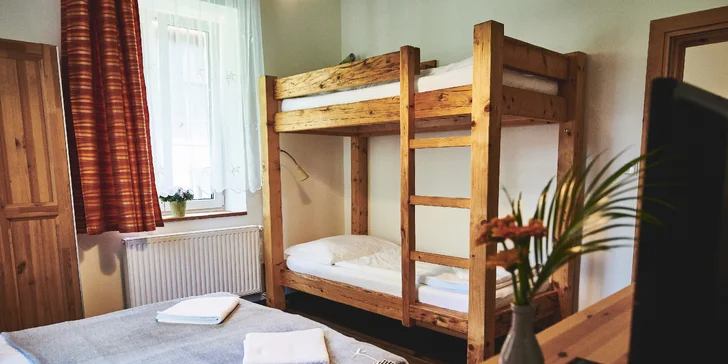 Součástí apartmánů je kuchyňský kout (apartmán s terasou FARA).