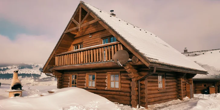 Rodinná dovolenka v drevenom zrube v malebnej horehronskej obci Telgárt až pre 11 ľudí