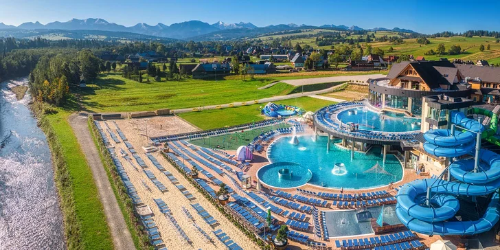 Termální aquapark v Polsku: vnitřní i venkovní bazény, vířivky, tobogány, atrakce i saunový svět