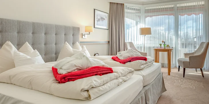 Thermenhotel Apollo se nachází jen 300 m od lázní.