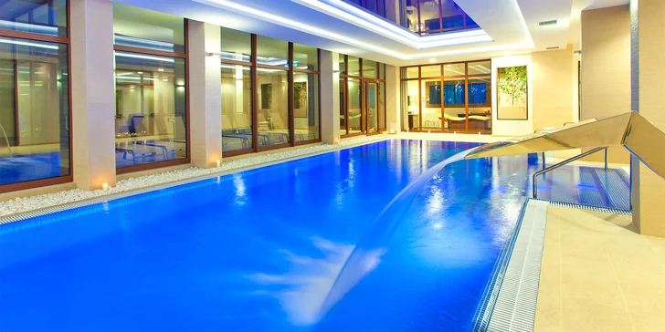 Do hotelového wellness máte neomezený vstup. 