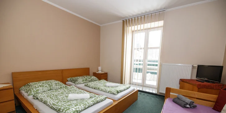 Každý den pobytu si pochutnáte na snídani formou švédského stolu (v čase 8:00–9:00).