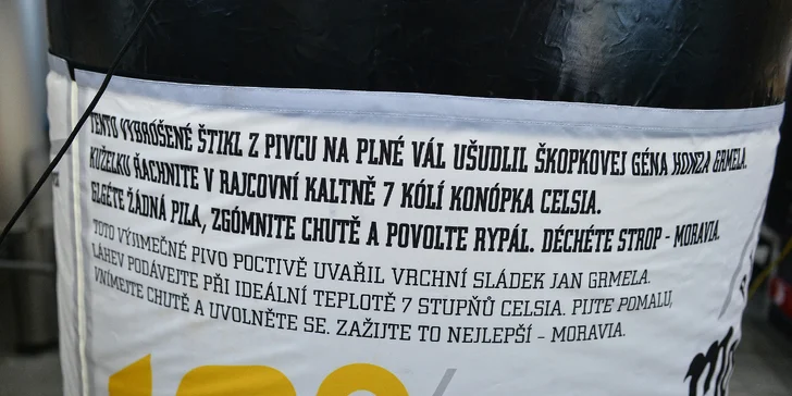 Při prohlídce ochutnáte například pivo Jošt 10° – nefiltrované a nepasterované výčepní pivo českého typu se středně výraznou sladovou a chmelovou vůní. 