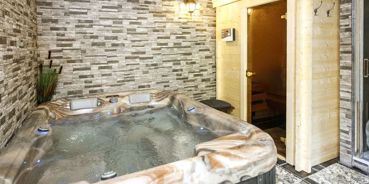 Wellness bude po dobu 2–3 hodin patřit jen vám dvěma (dle vybrané varianty).