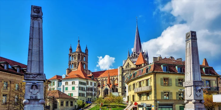 Čeká vás i prohlídka historického centra Ženevy, které je centrem švýcarského hodinářství.