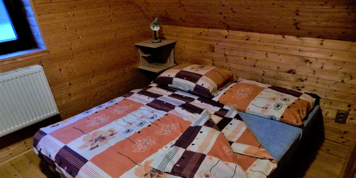 Domovem vám bude 3 + kk apartmán v krásné roubence. 