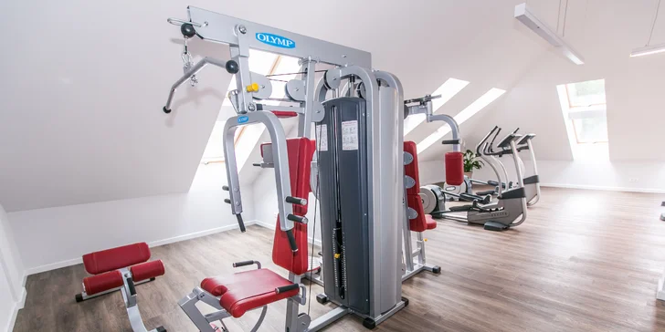 Navštívit můžete i hotelové fitness.