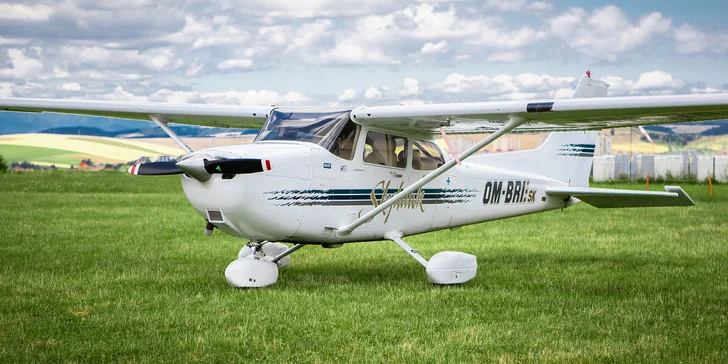 Vyhliadkové lety až pre 3 osoby v lietadle Cessna 172