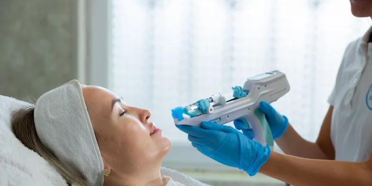 Vital injektor sa používa pri aplikácií Skinbooster Revitrane