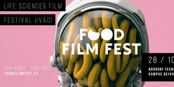 Food Film Fest se koná 28. 10. 2017 v Národní technické knihovně. 