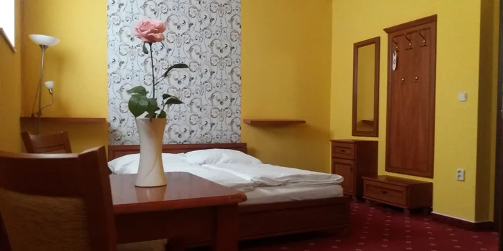 V nabídce jsou i pobyty s degustací vín. Ochutnáte 6 vzorků a k tomu dostanete talířek se sýry. 