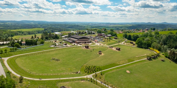 Areál je obrovský, budete se skvěle bavit. 