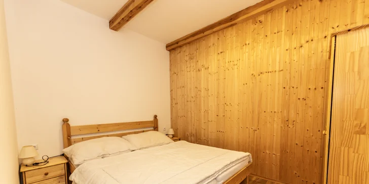 Bydlet budete v některém z příjemně zařízených apartmánů, případně ve 2lůžkovém pokoji.