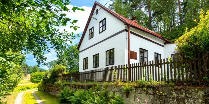 Chalupa v Lužických horách s kamny a infrasaunou nebo vířivkou až pro 8 osob