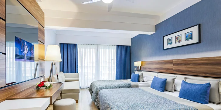 Moderní hotel Limak Atlantis***** je synonymem pro luxusní rodinnou dovolenou. 
