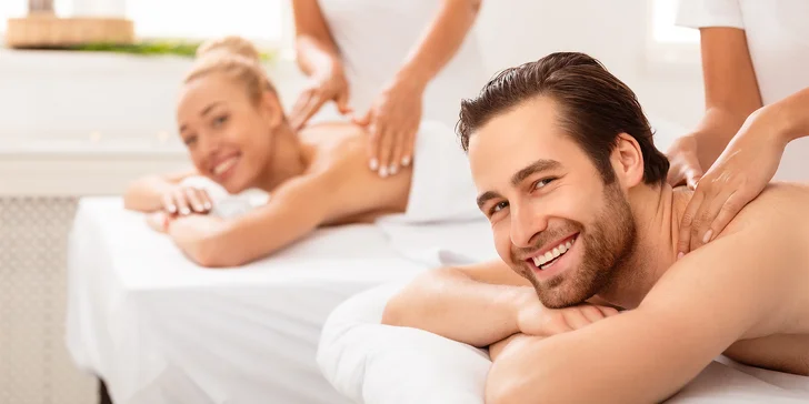 Masážne balíčky pre dvoch: klasická masáž, maderoterapia či Head Spa
