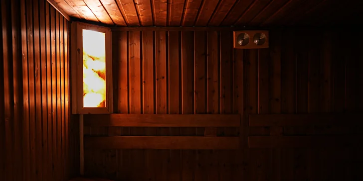 Připlatit si můžete také hotelovou saunu, jen je třeba ji předem rezervovat na recepci. 