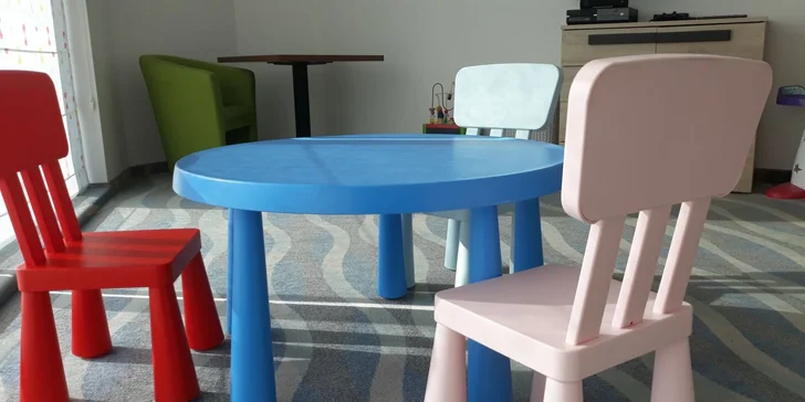 Na ty nejmenší hosty jsou tu připraveni perfektně.