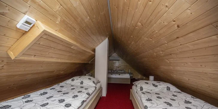 Apartmán U Vytřase je mezonetový.