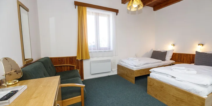 Dorazit můžete na jednu noc nebo třeba až dva týdny.