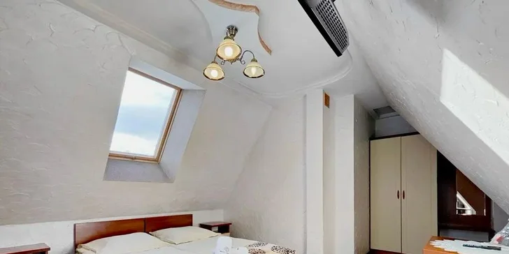 Dvojlôžková izba bez balkónu.