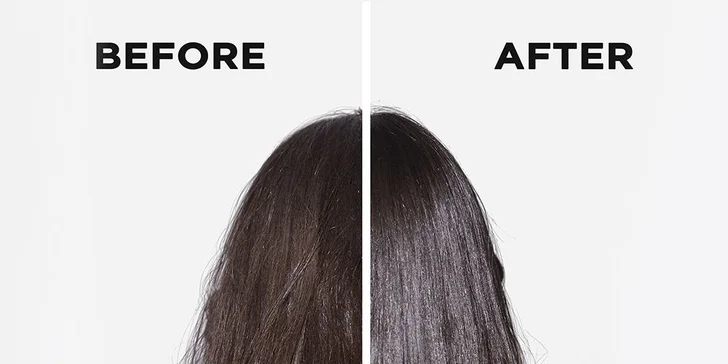 Kerastase CHROMA ABSOLUT: Pred a po ošetrení 