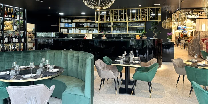 Užijete si tu zcela unikátní gurmánský zážitek, a to především díky jedinečnému konceptu all you can eat à la carte.