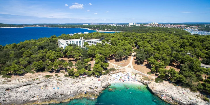 Dovolená na Istrii: pobyt ve 3* hotelu v Pule včetně snídaně či polopenze
