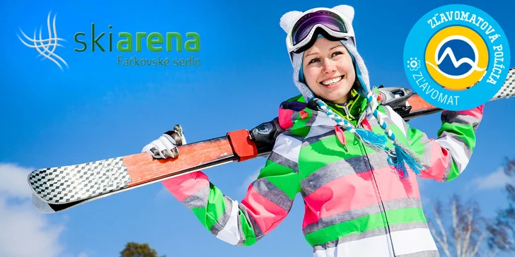 Celodenný alebo večerný skipas do lyžiarskeho strediska SKIARENA Fačkovské sedlo