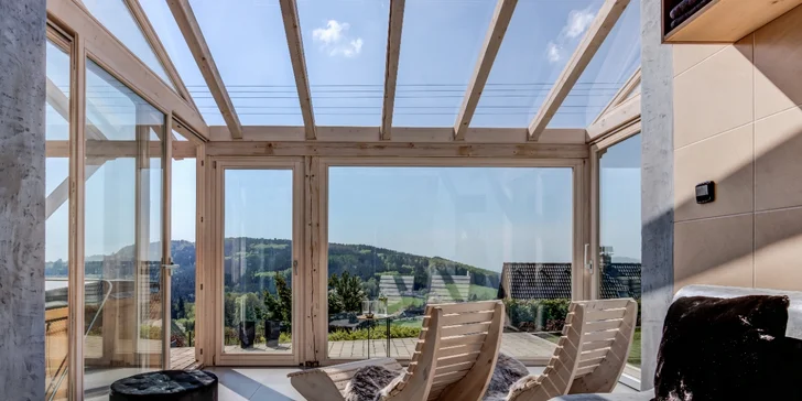 Součástí pobytů v apartmánech Lounge a View je i 150min. vstup do privátního wellness. 
